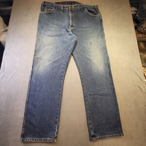 Dickies Jeans Mens 44x33 Relaxed Fit Straight Leg Distressed Denim